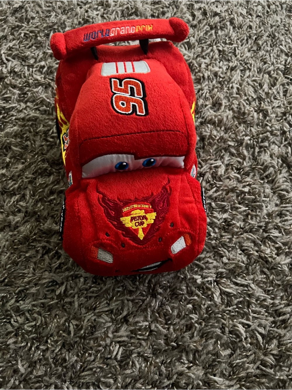 Cars Lightning McQueen Red Plush Toy